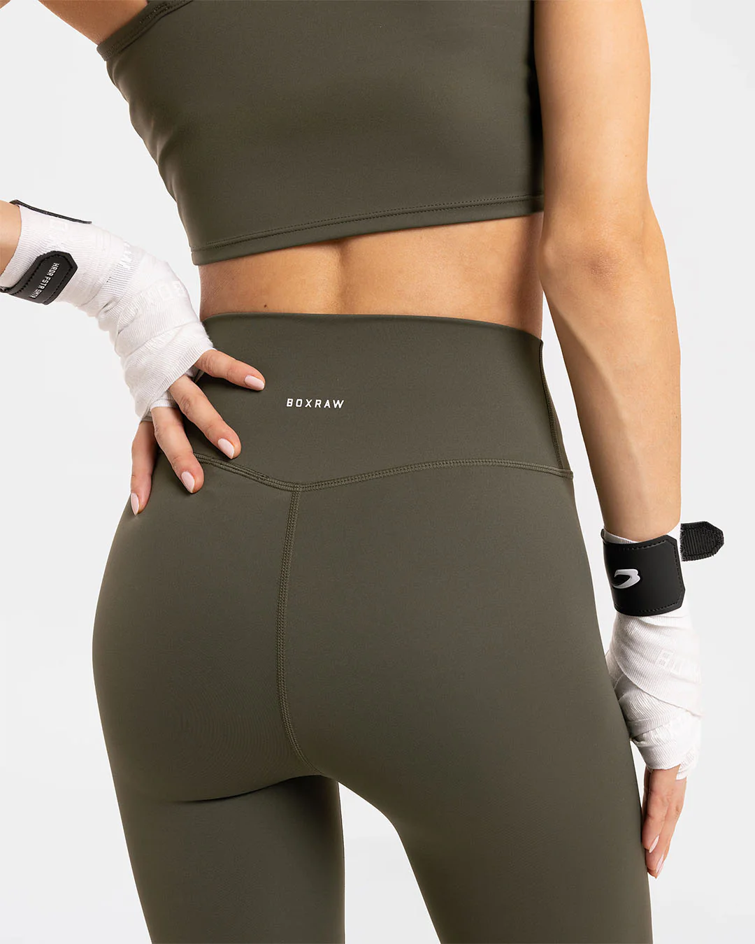 Annie Leggings - Dark Olive - Image 6