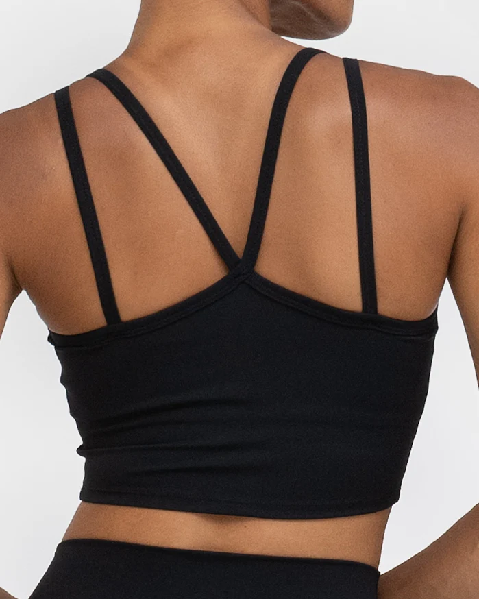 Annie Tank Bra - Black - Image 8