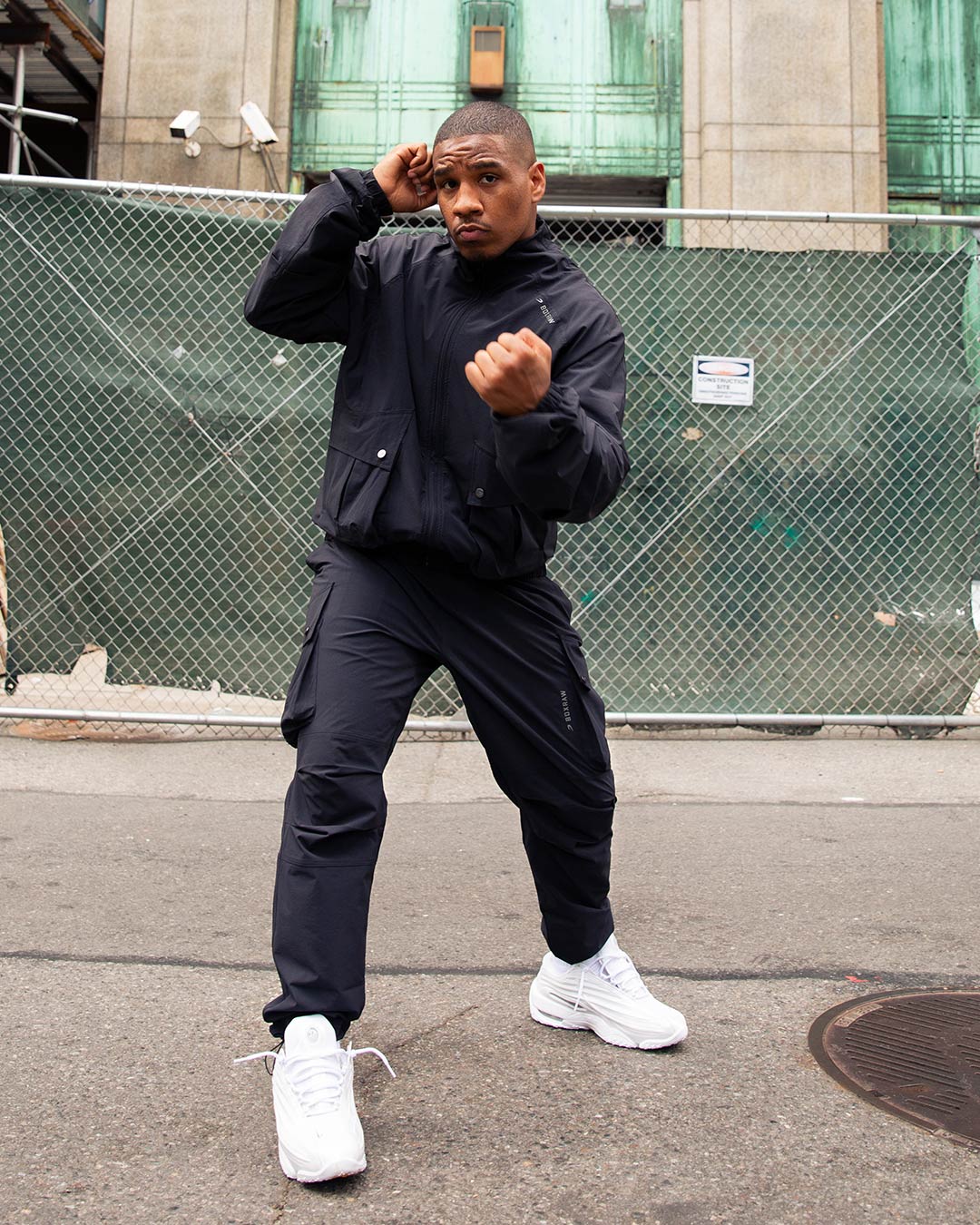 Benton Cargo Pants - Black - Image 3