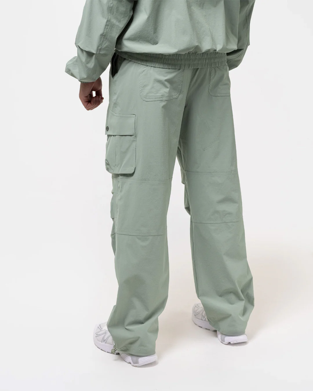 Benton Cargo Pants - Stone Green - Image 6