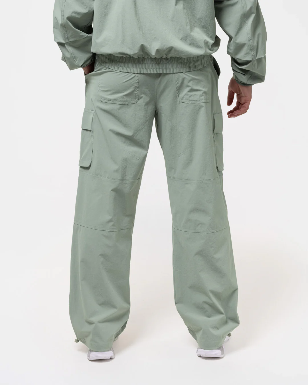 Benton Cargo Pants - Stone Green - Image 7