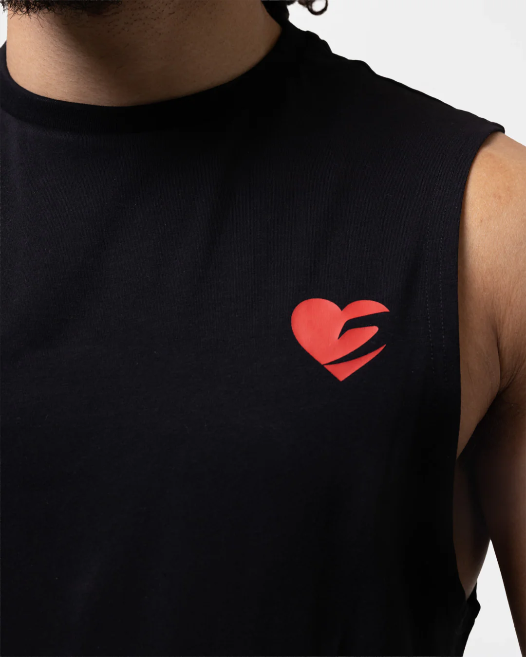 Boxing is Love Oversized Muscle Tank - Black - Image 8