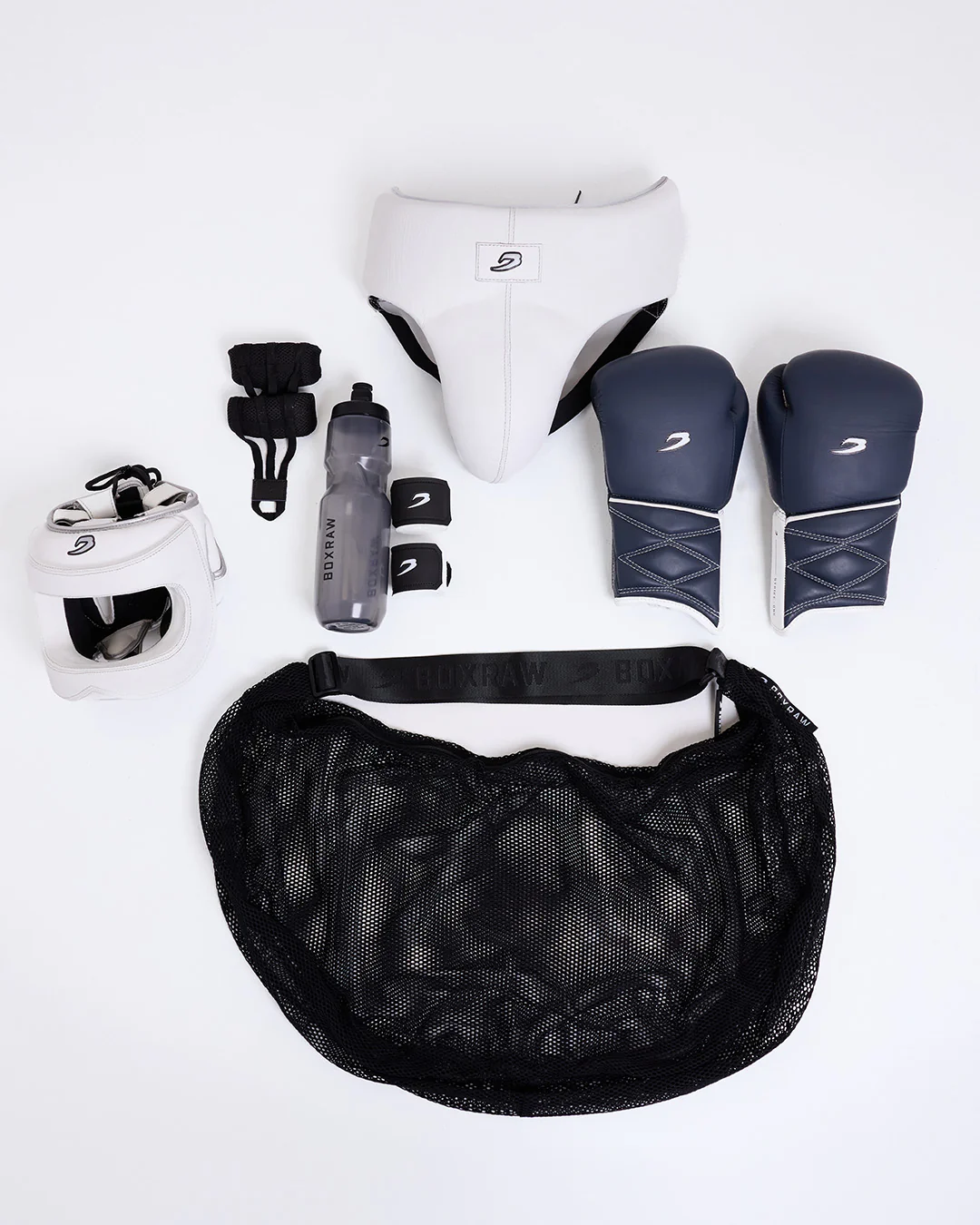 BOXRAW 35L Mesh Duffle Bag - Black - Image 6
