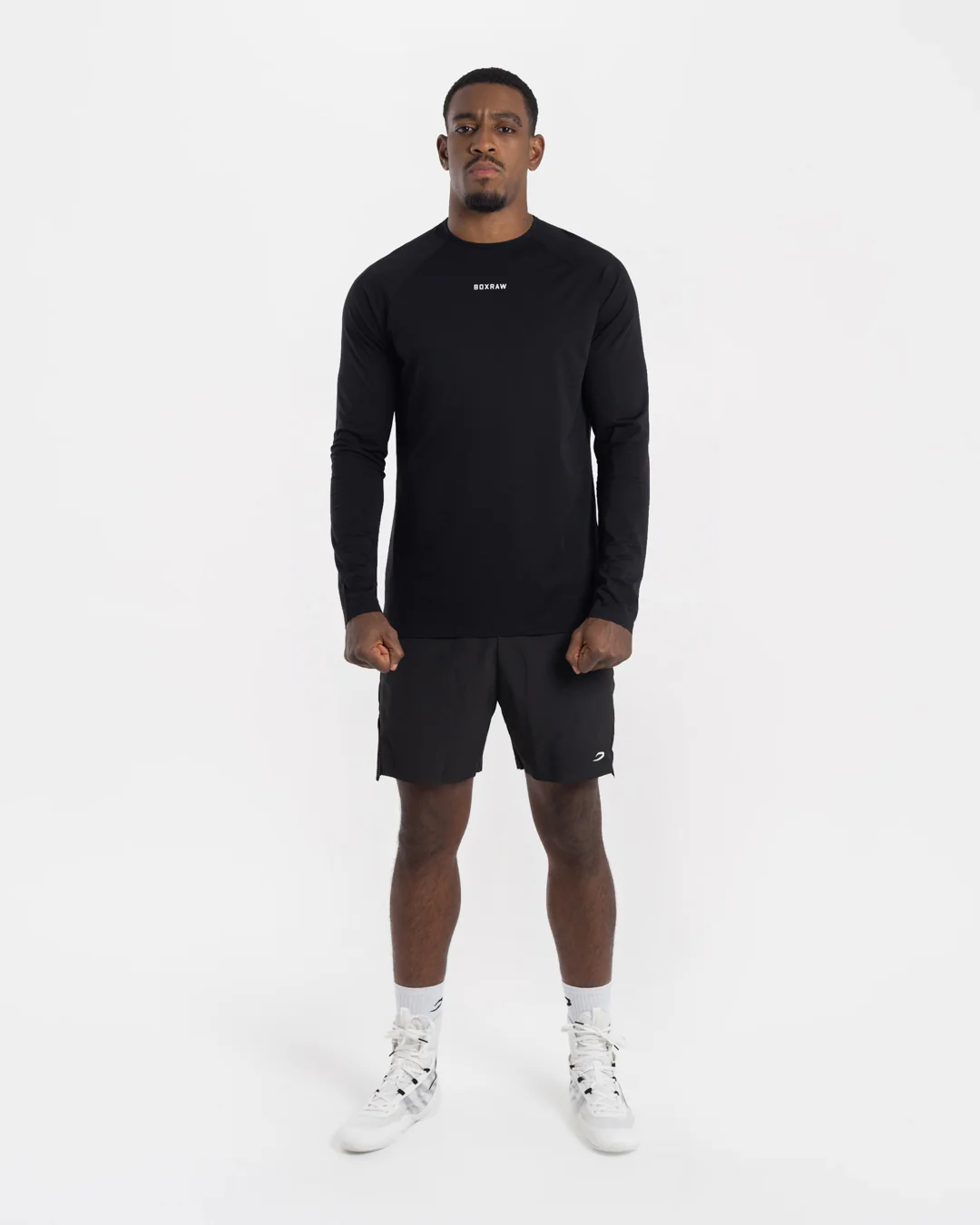 Carter Long Sleeve T-Shirt - Black - Image 2