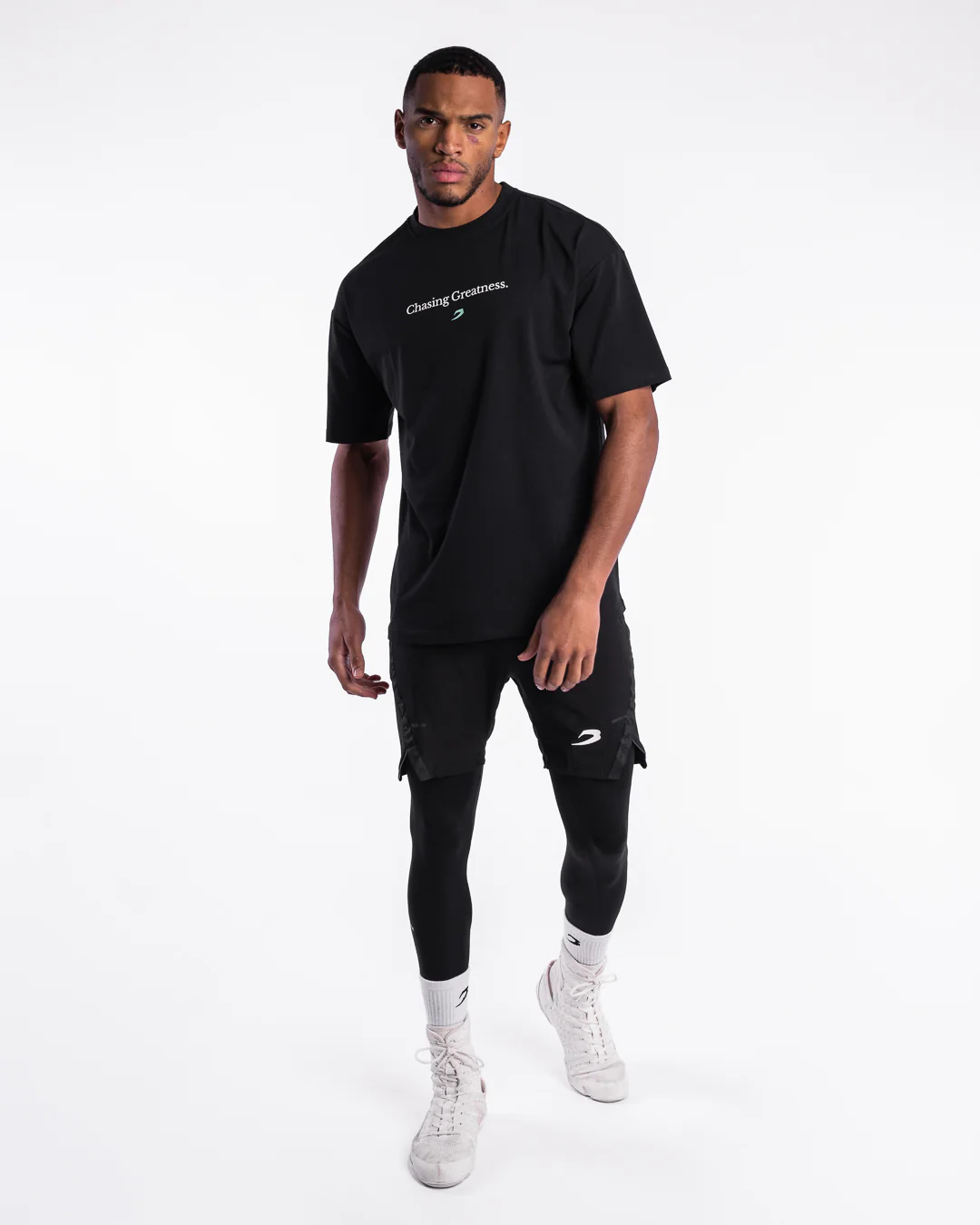 Chasing Greatness Oversized T-Shirt - Black - Image 2