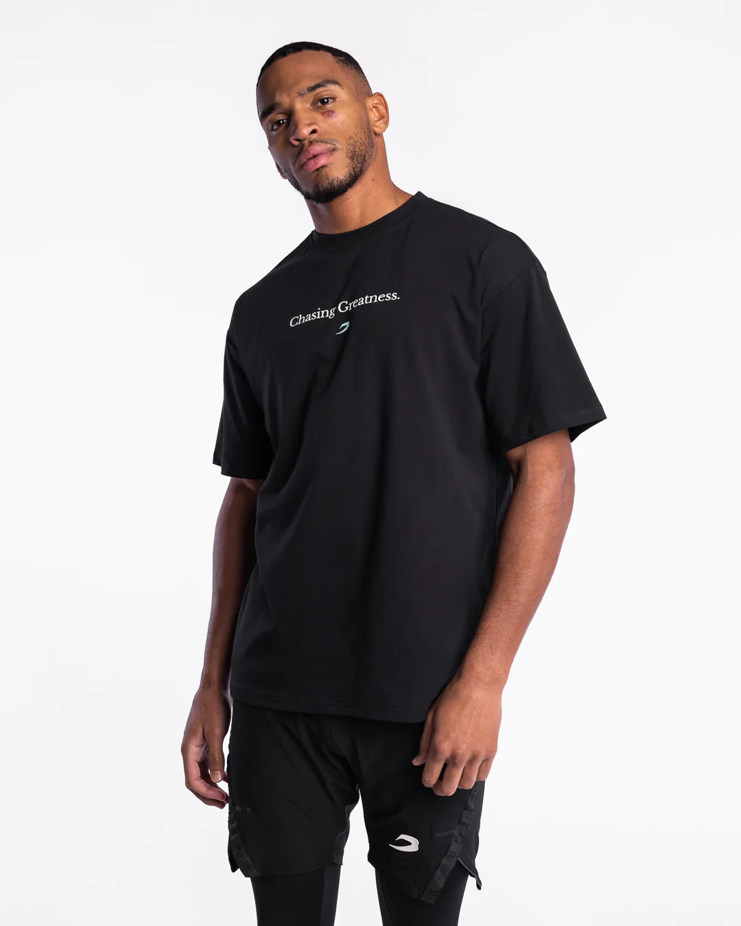 Chasing Greatness Oversized T-Shirt - Black - Image 4