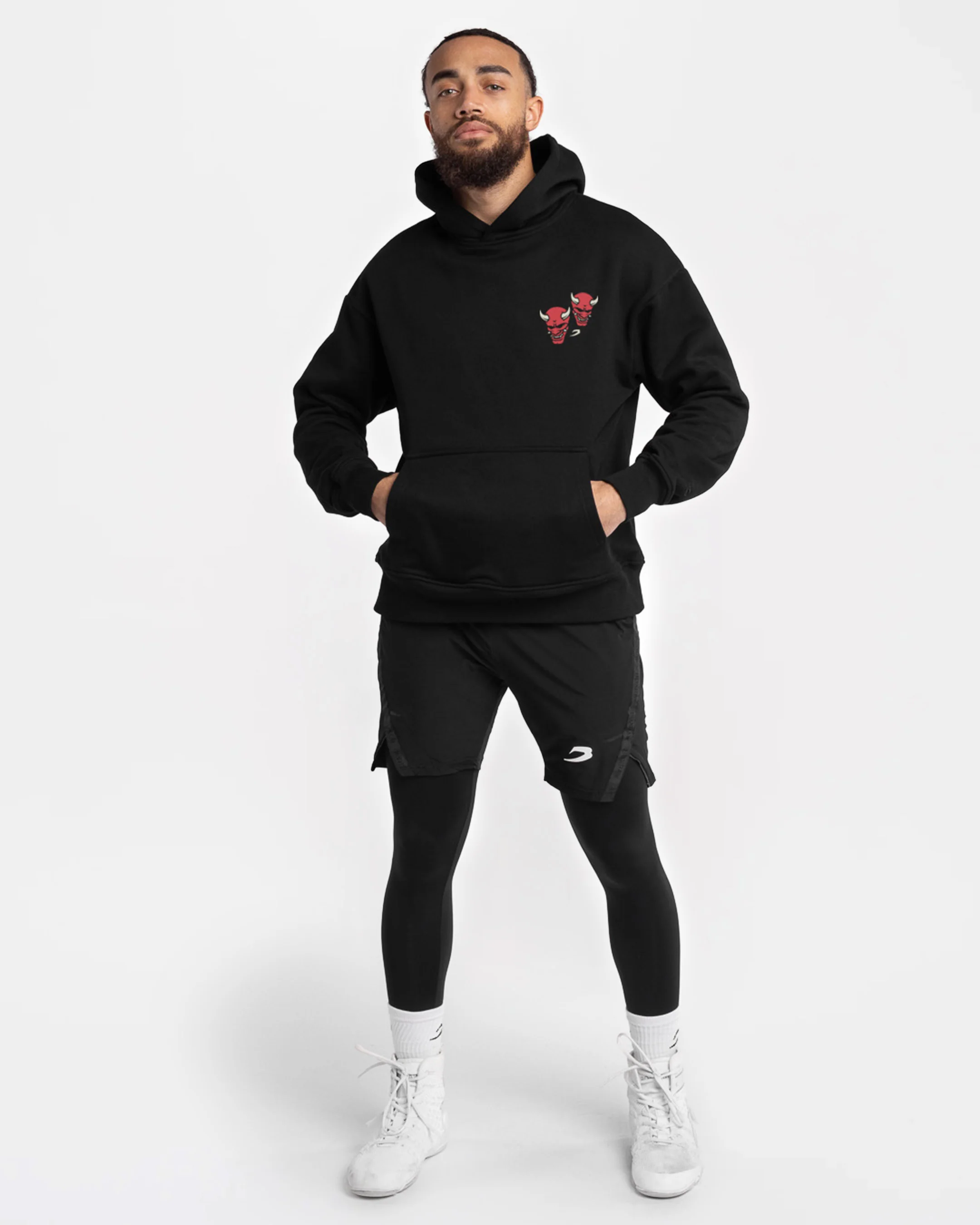 Death Before Dishonor Oversized Hoodie - Black - Image 11