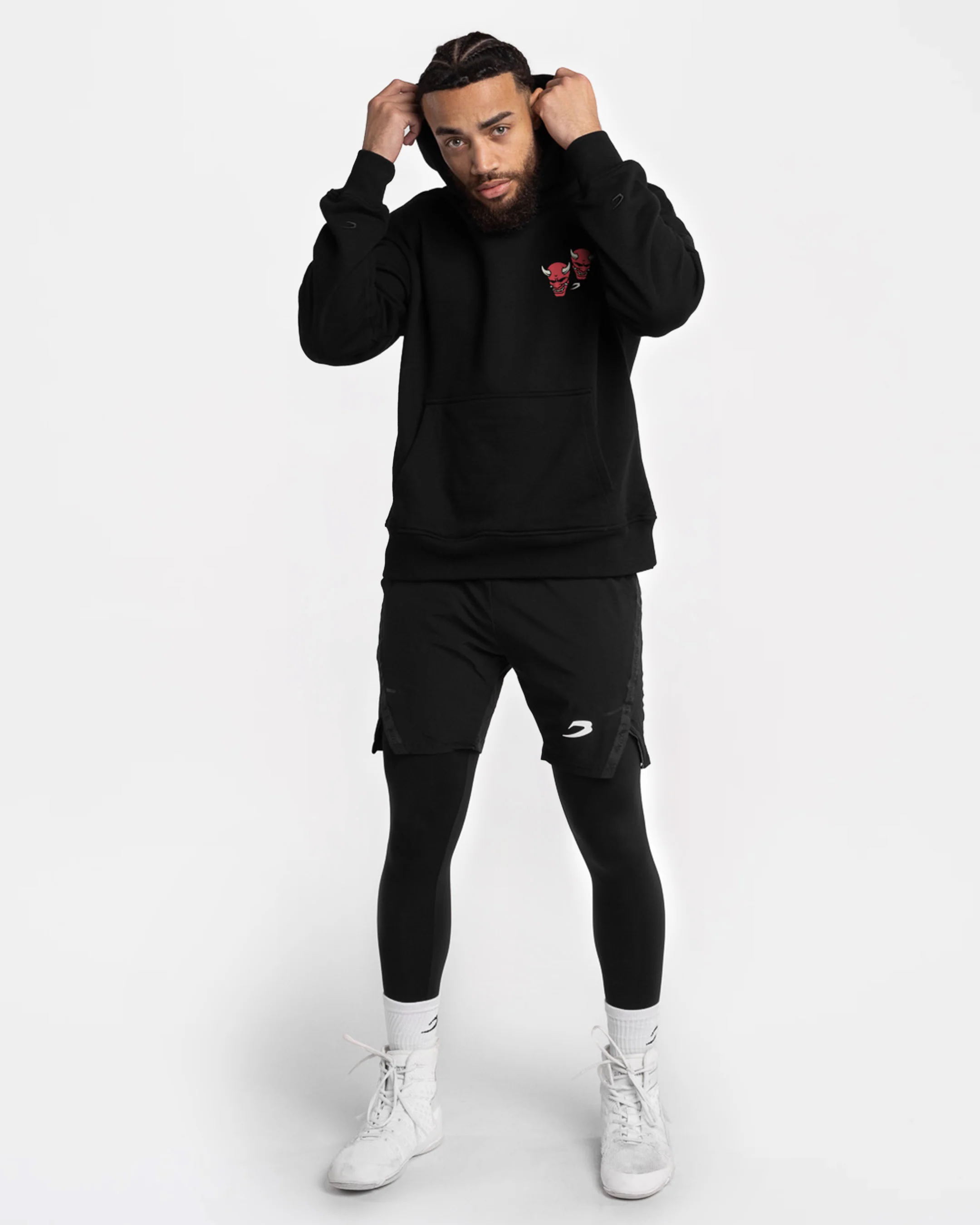 Death Before Dishonor Oversized Hoodie - Black - Image 2