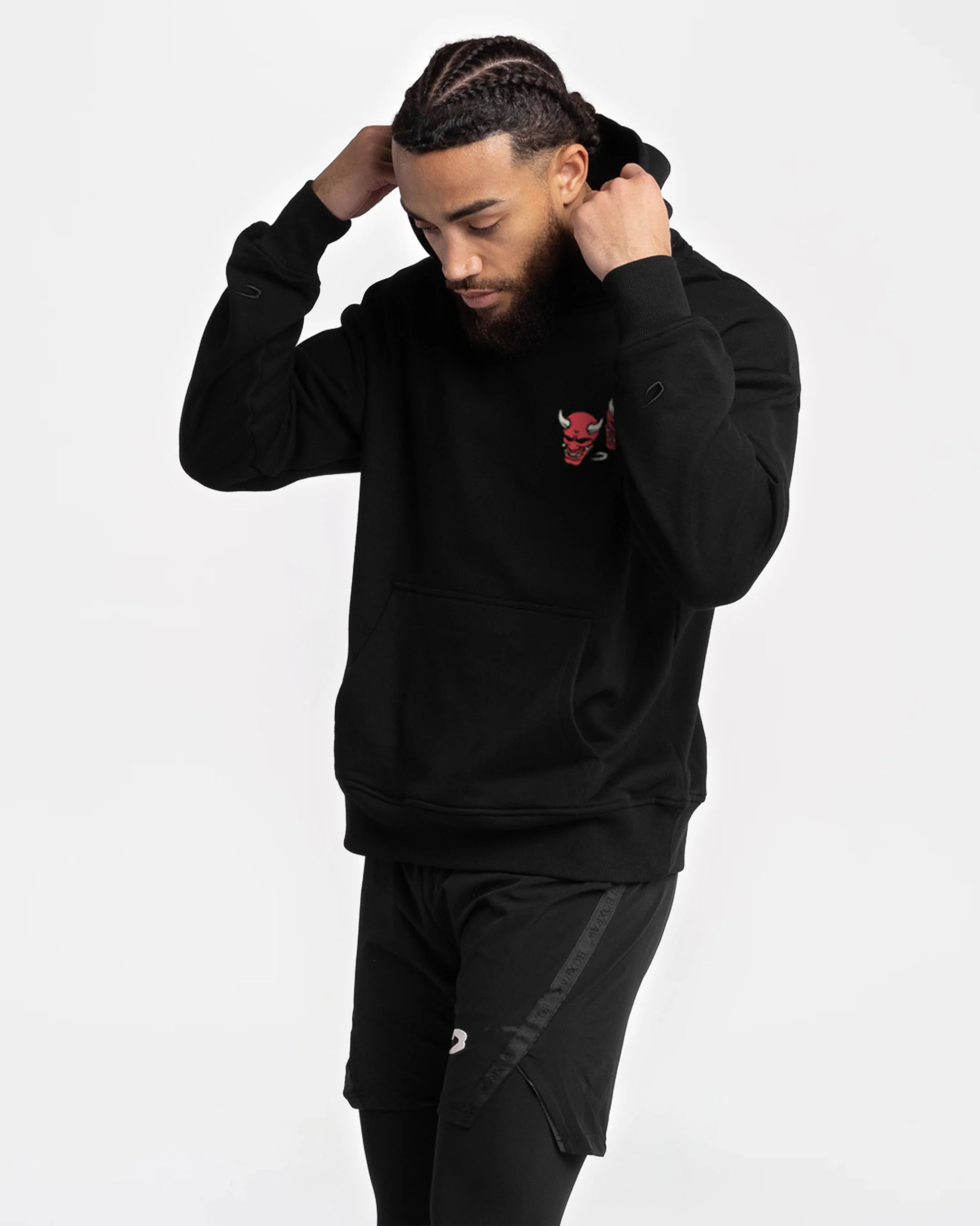 Death Before Dishonor Oversized Hoodie - Black - Image 5
