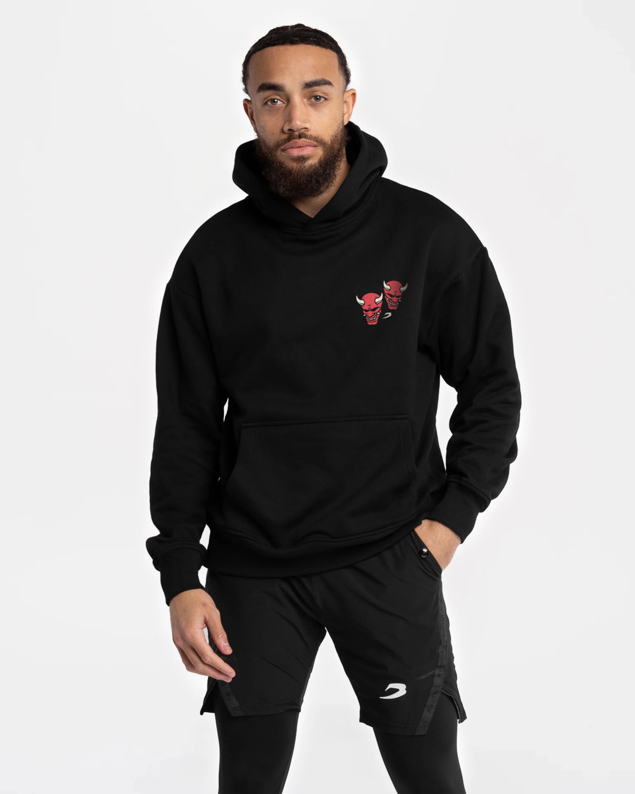Death Before Dishonor Oversized Hoodie - Black - Image 6