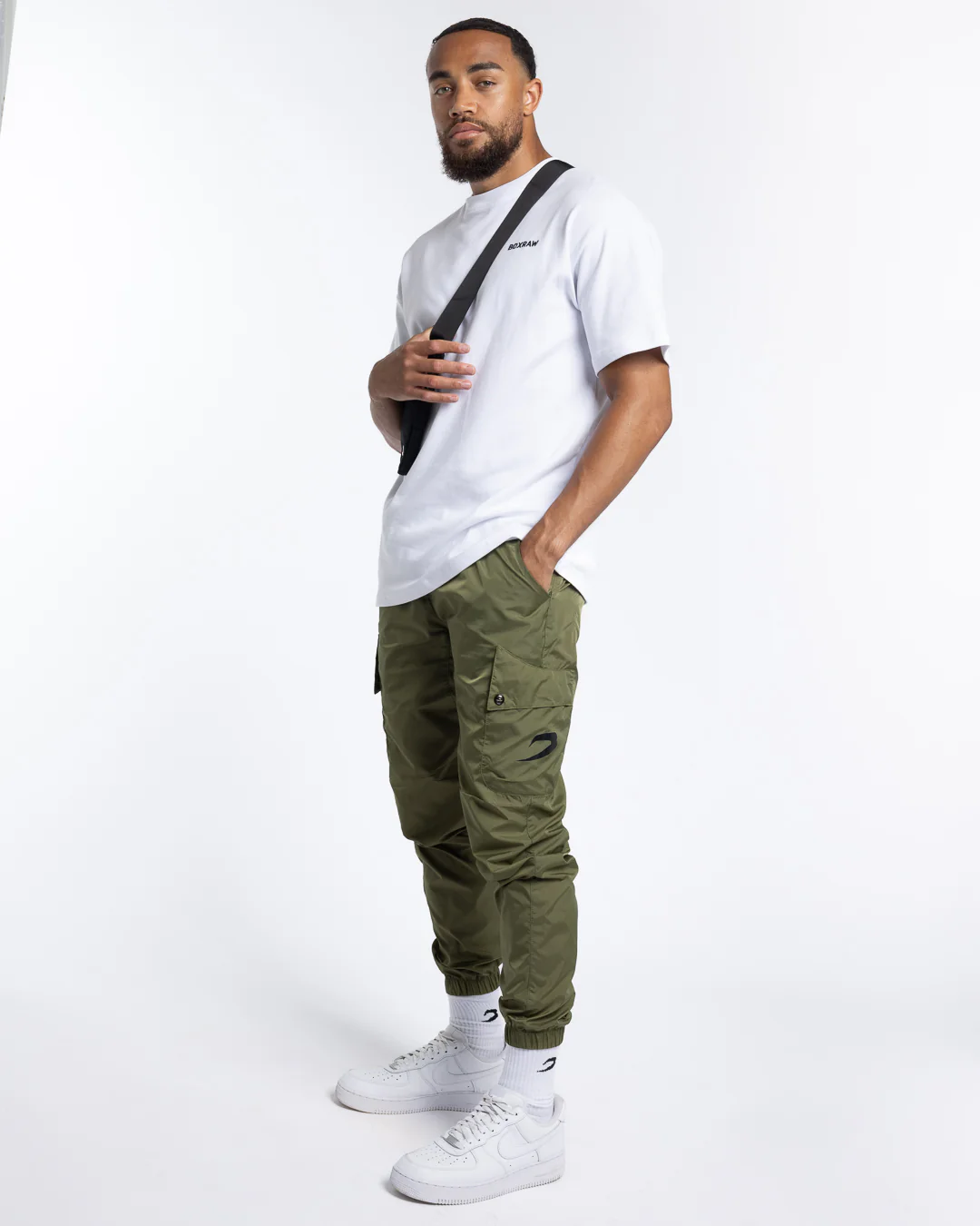 Dundee Cargo Pants - Olive - Image 11