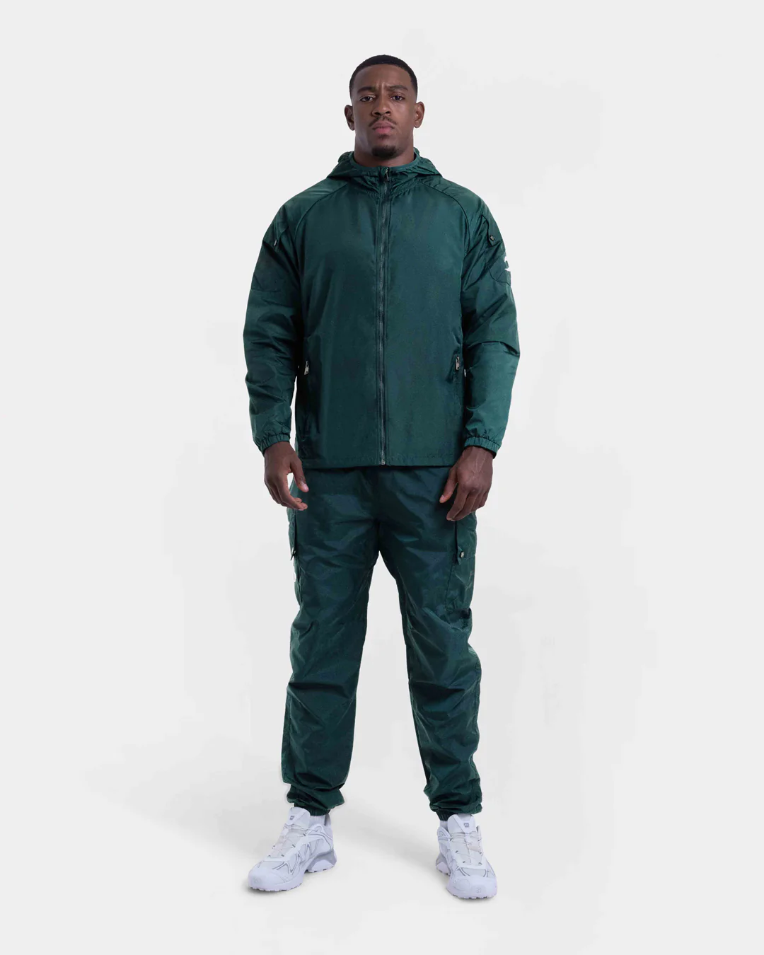 Dundee Windbreaker Jacket - Green - Image 2