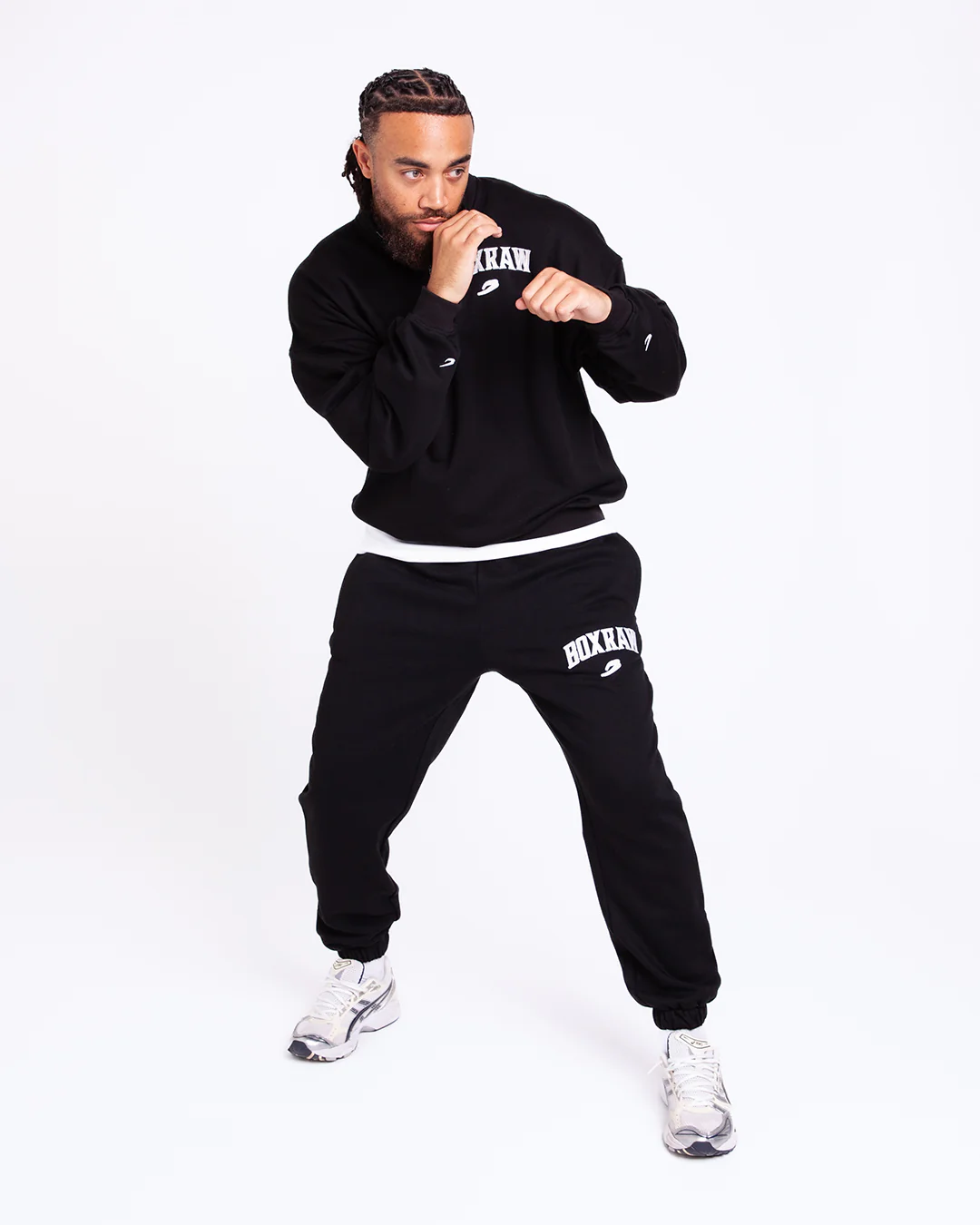 East Street 1/4 Zip - Black - Image 2