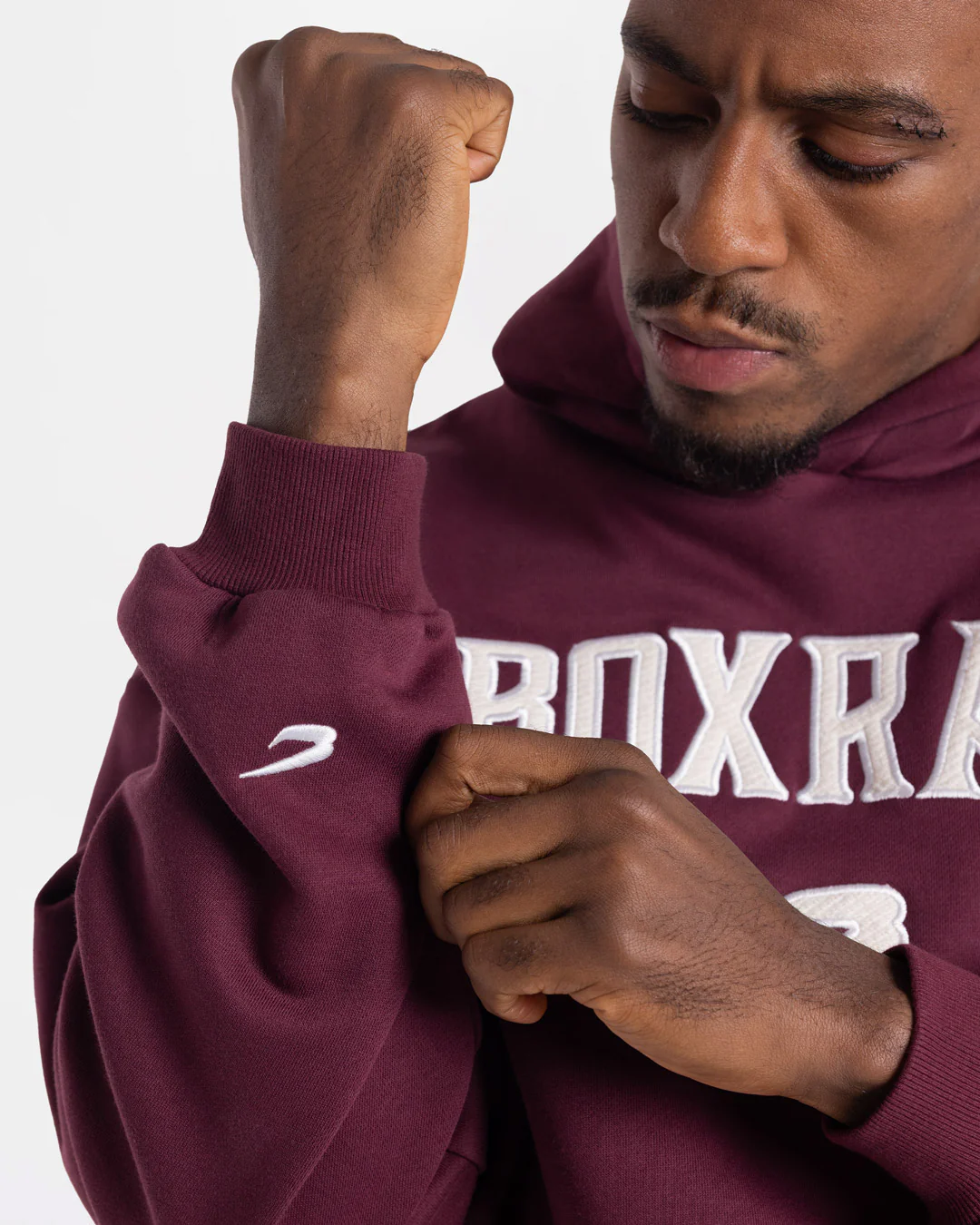 East Street Hoodie - Burgundy - Image 7