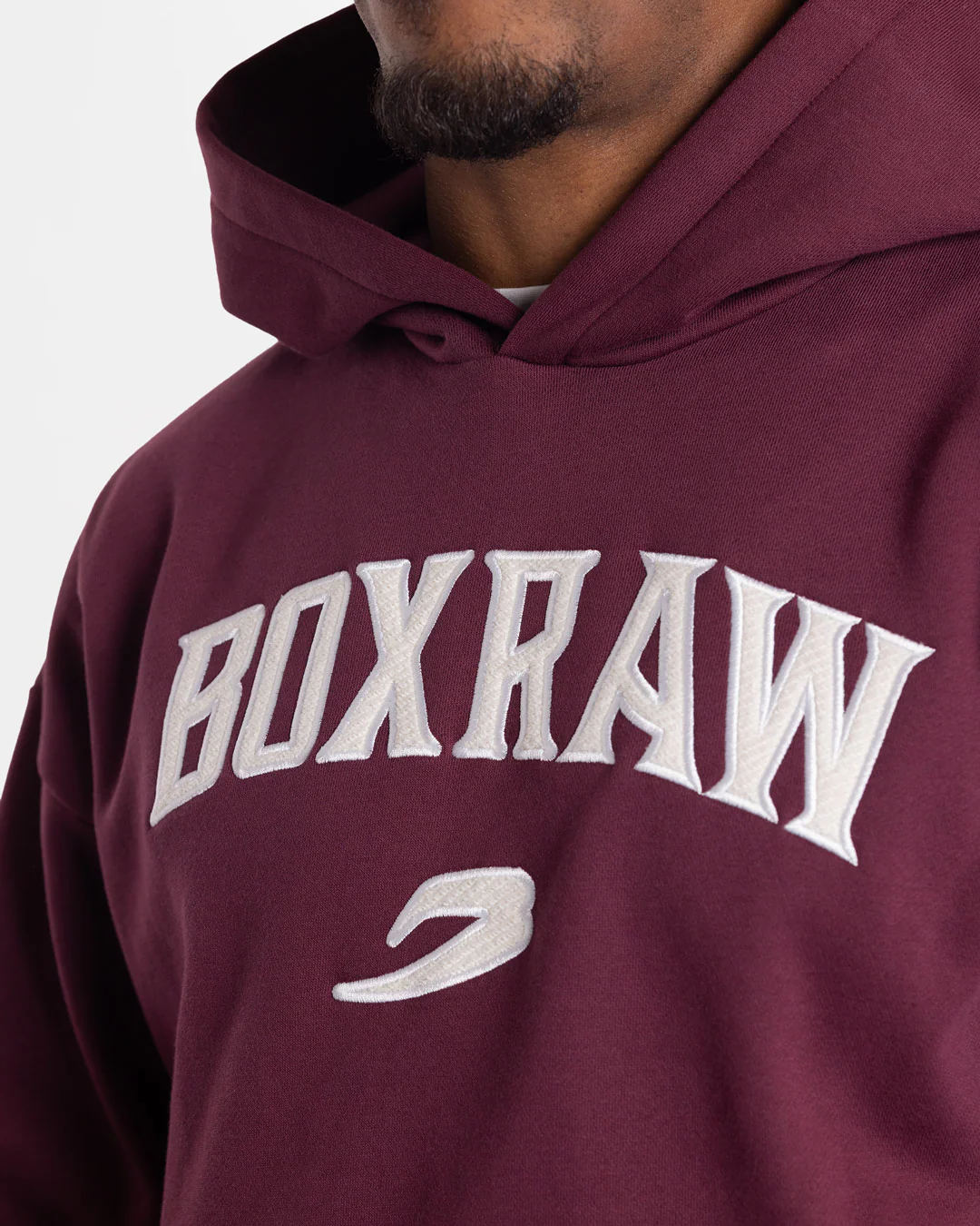 East Street Hoodie - Burgundy - Image 9