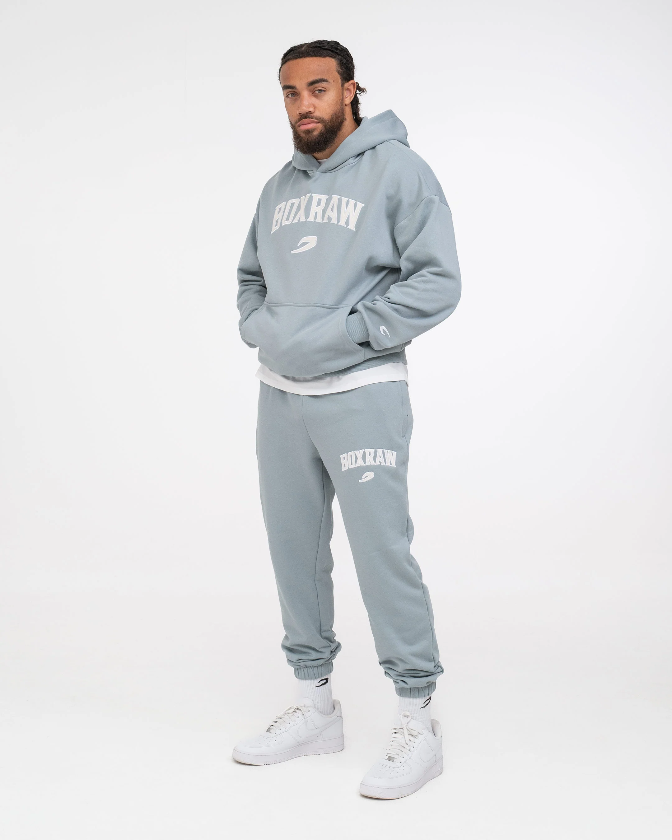 East Street Hoodie - Powder Blue - Image 2