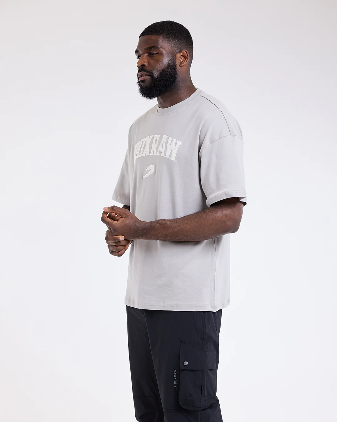 East Street Oversized T-Shirt - Grey - Image 7