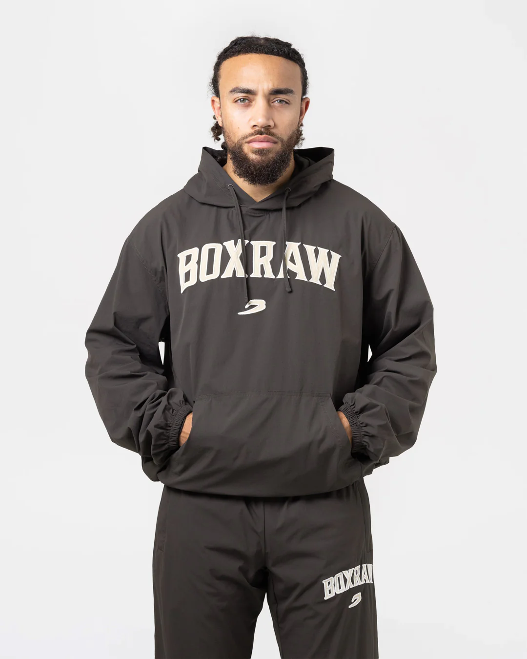 East Street Shell Hoodie - Charcoal - Image 3