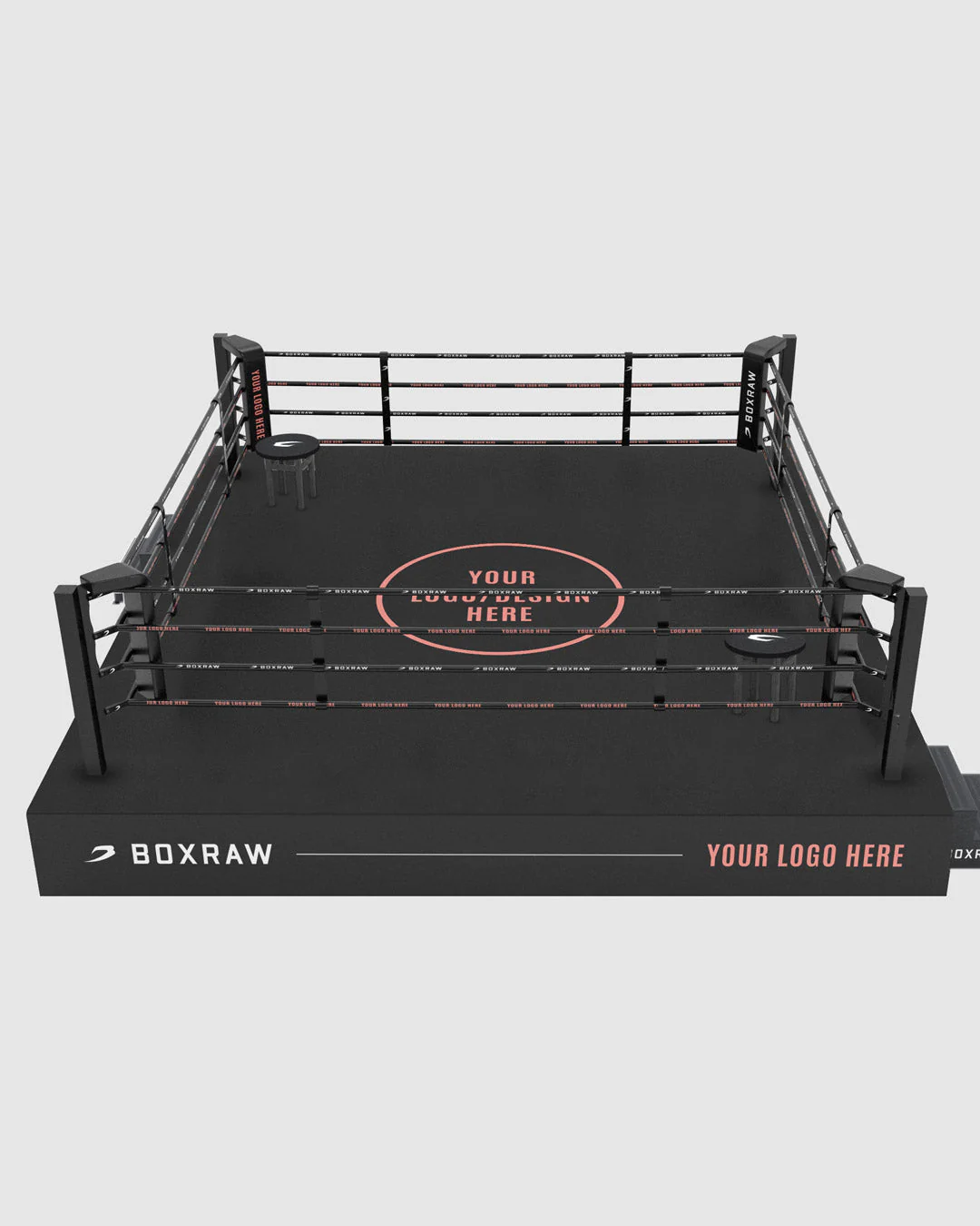 BOXRAW 36" Competition Boxing Ring - Custom Design - Image 3