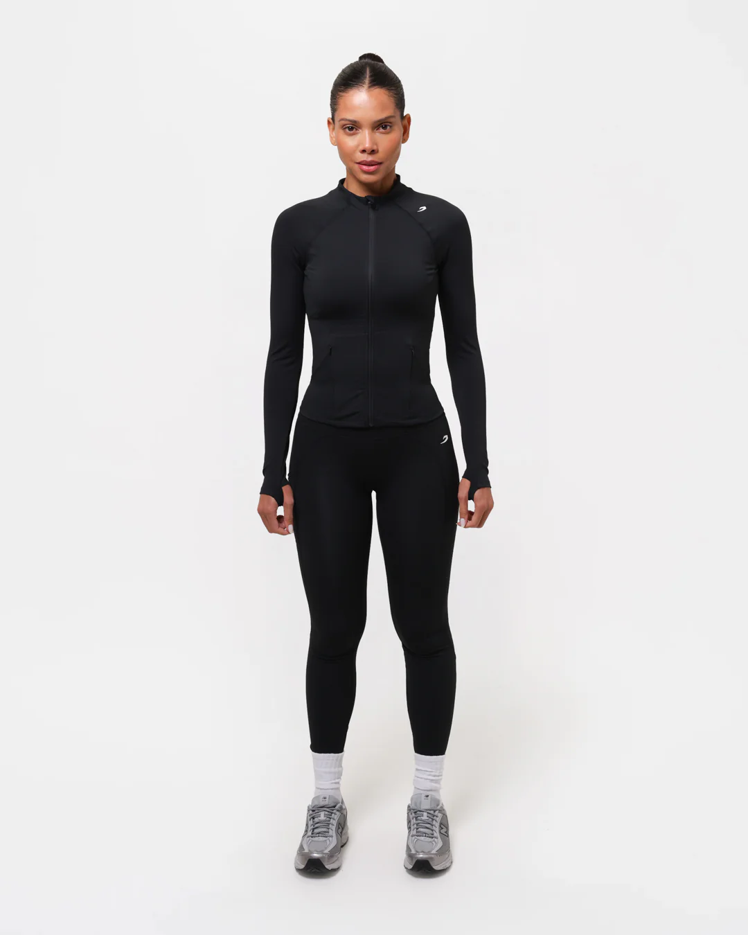 Jackie Training Jacket - Black - Image 2