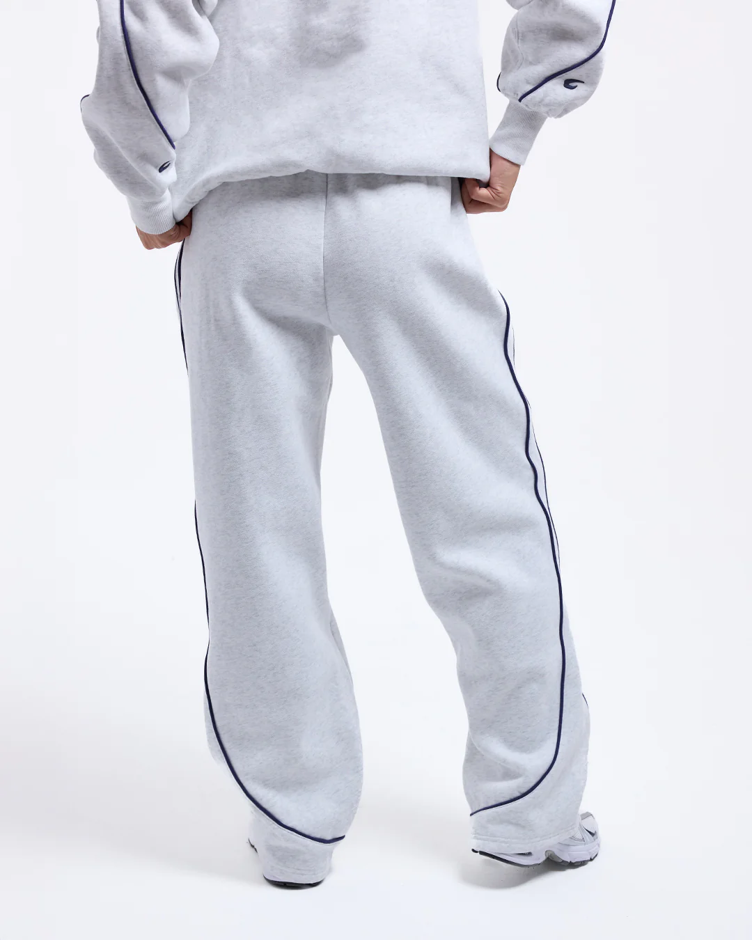 JoAnn Straight Leg Bottoms - Grey Marl - Image 4