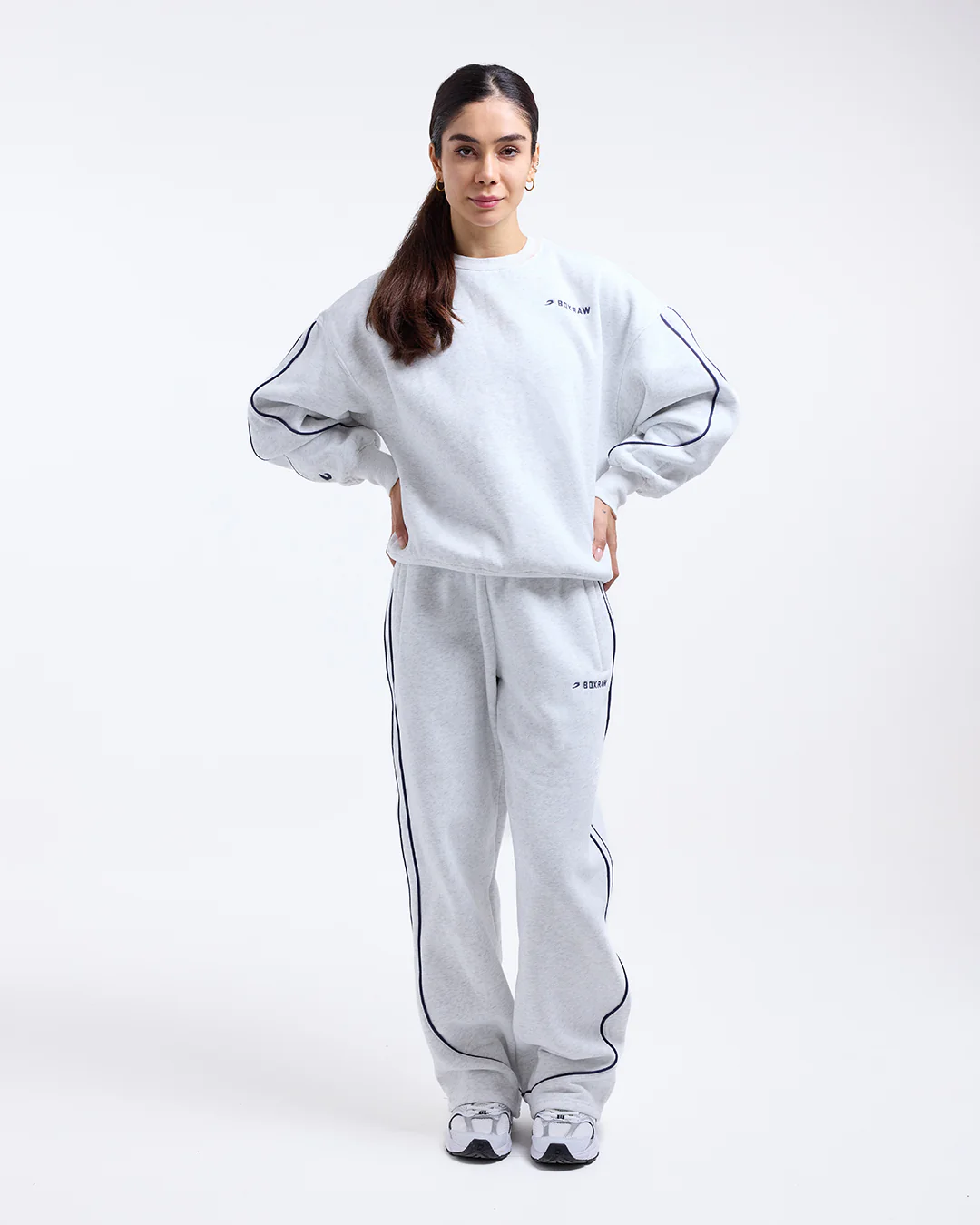 JoAnn Sweatshirt - Grey Marl - Image 2