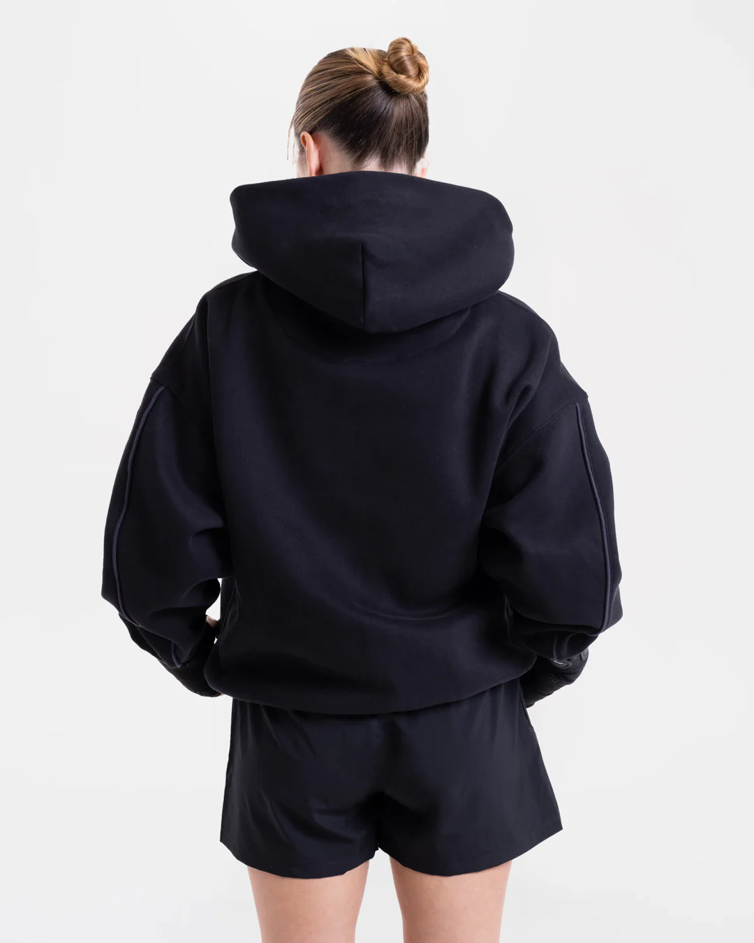 JoAnn Zip Hoodie - Black - Image 4