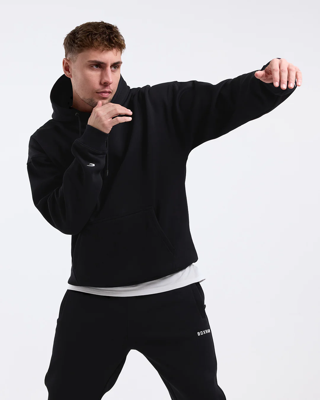 Johnson Hoodie - Black - Image 5