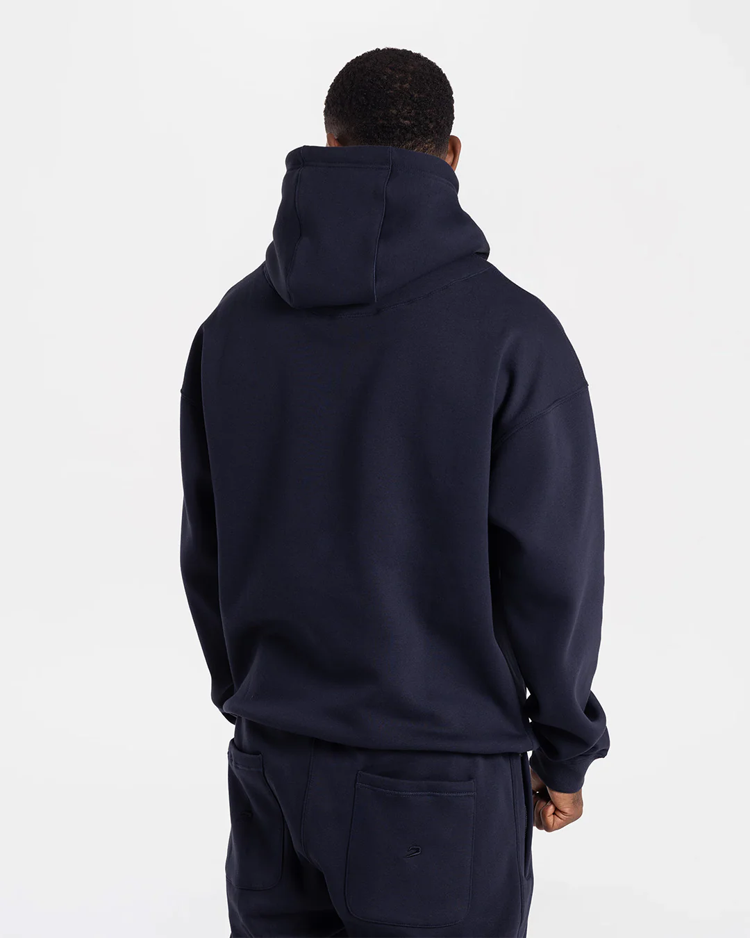 Johnson Hoodie - Navy - Image 5