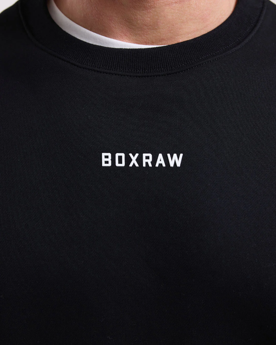 Johnson Oversized Sweatshirt - Black - Image 6