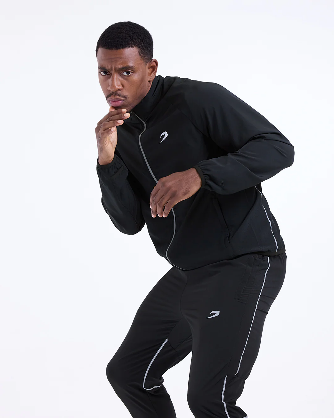 Langford Training Jacket - Black - Image 4