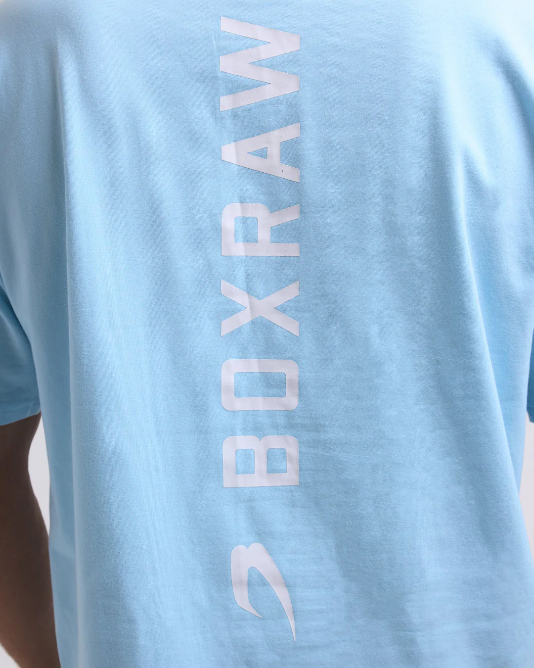 Lineal Oversized T-Shirt - Baby Blue - Image 7