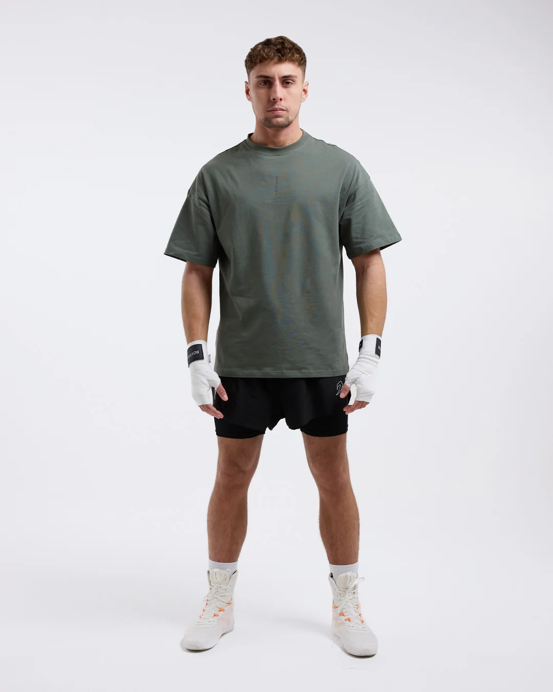 Lineal Oversized T-Shirt - Green - Image 2
