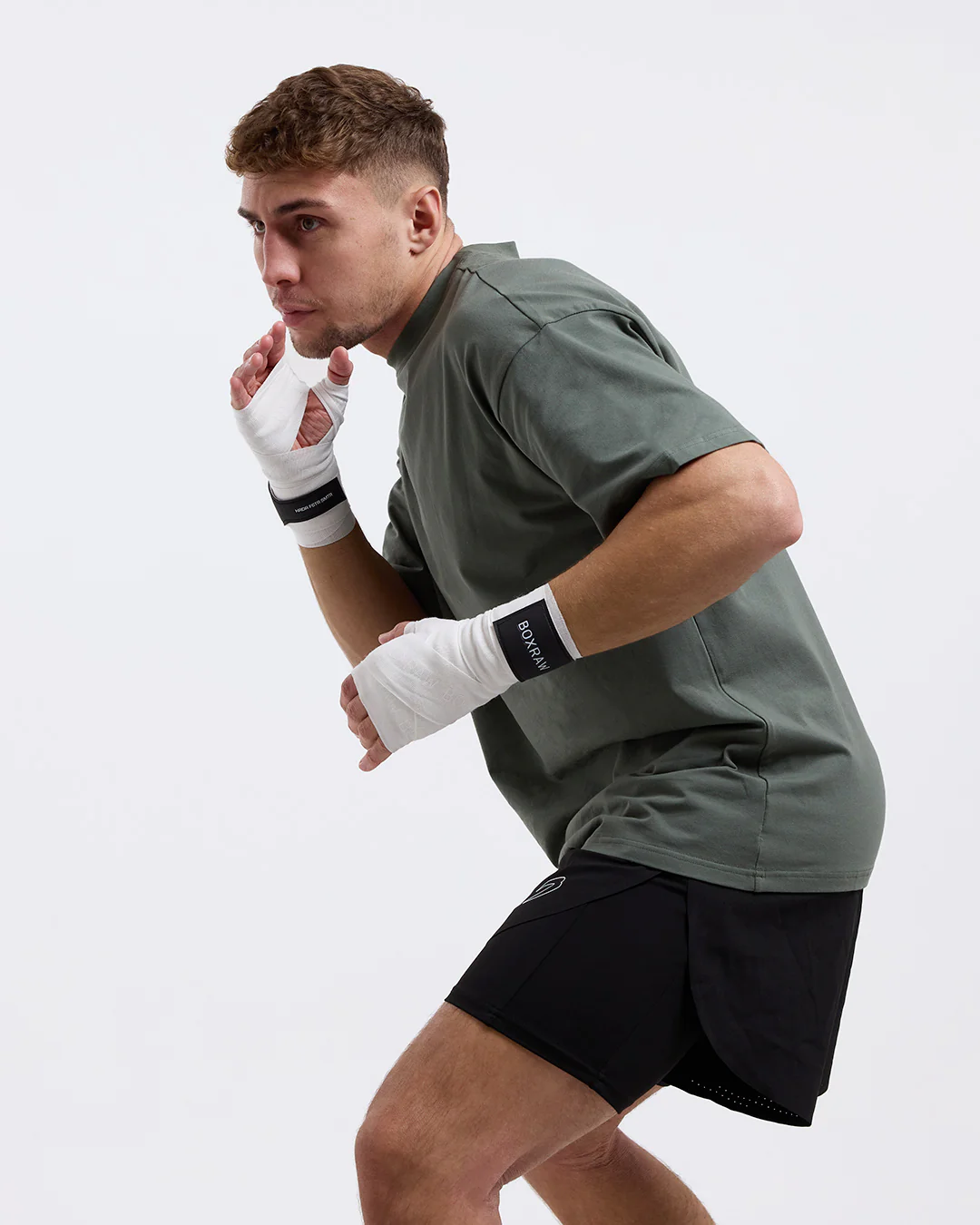 Lineal Oversized T-Shirt - Green - Image 4
