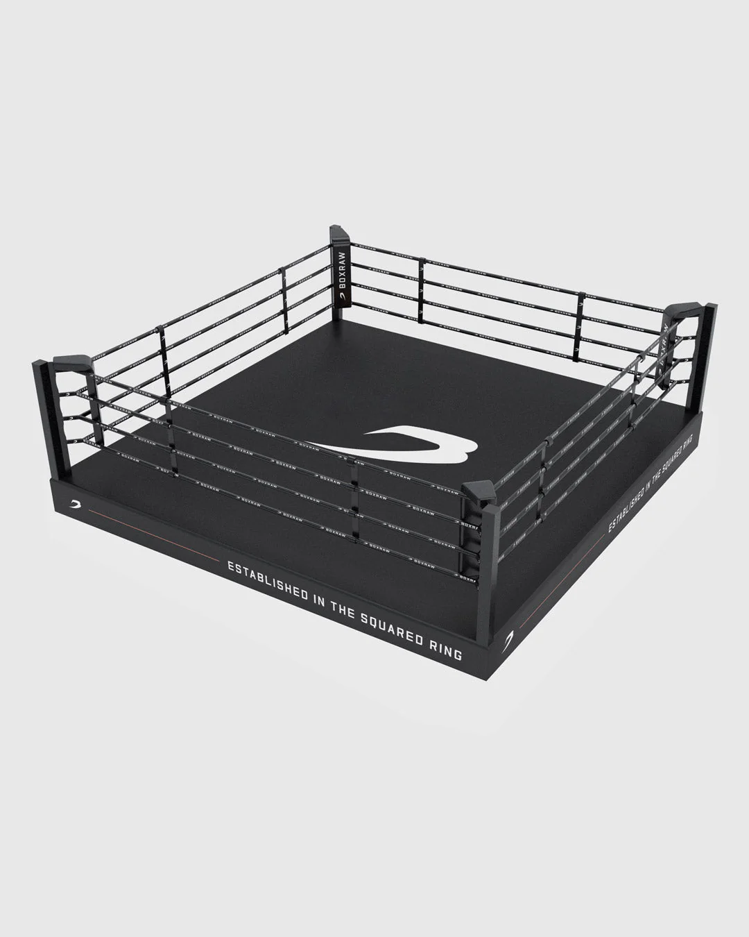 BOXRAW 12" Pro Training Boxing Ring - Black/Classic - Image 5