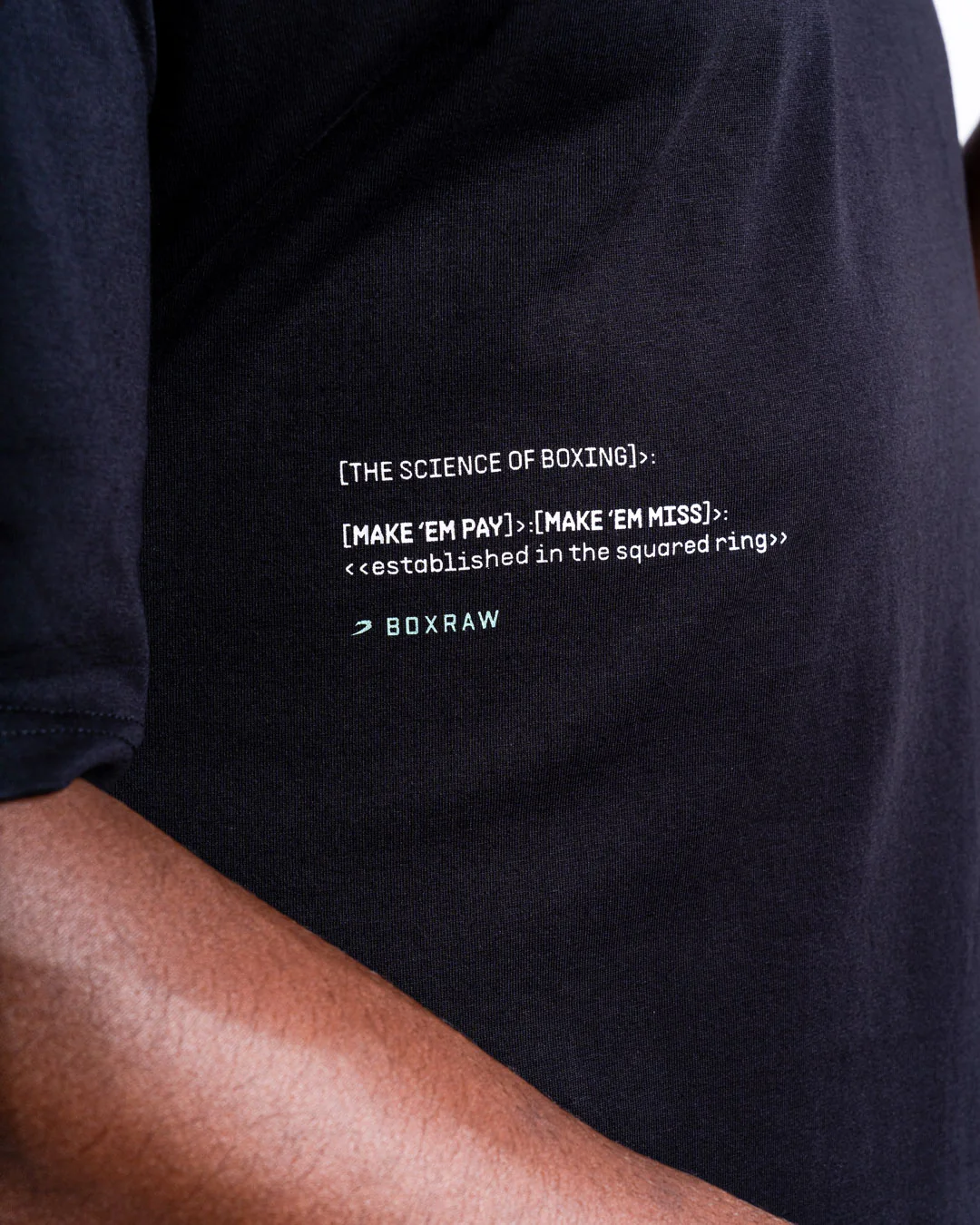 Make 'Em Miss Oversized T-Shirt - Black - Image 8