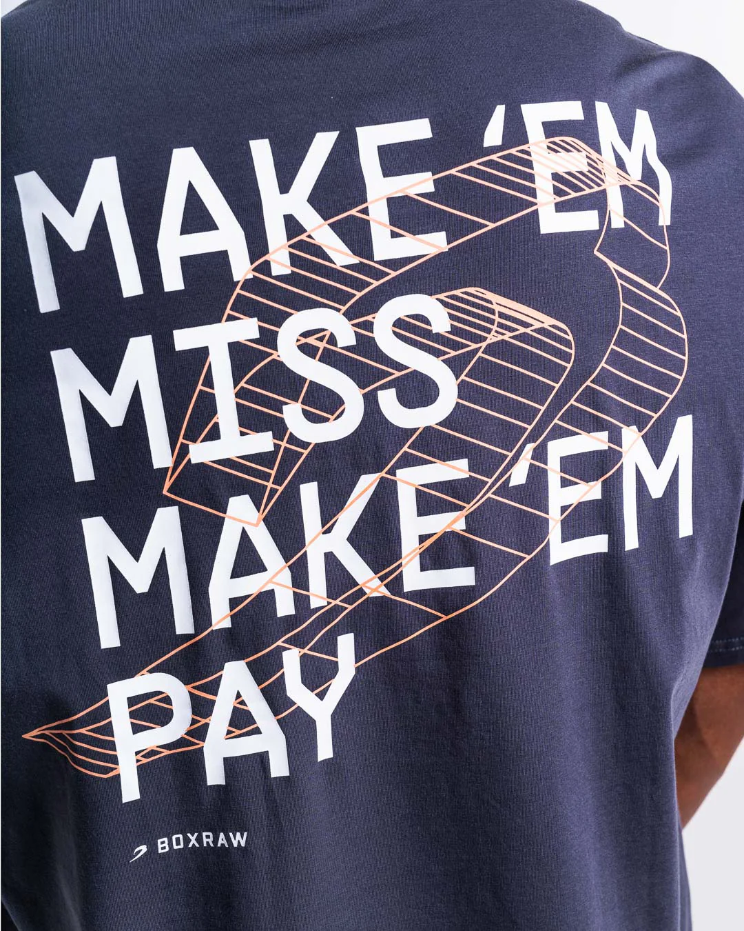 Make 'Em Miss Oversized T-Shirt - Charcoal - Image 8
