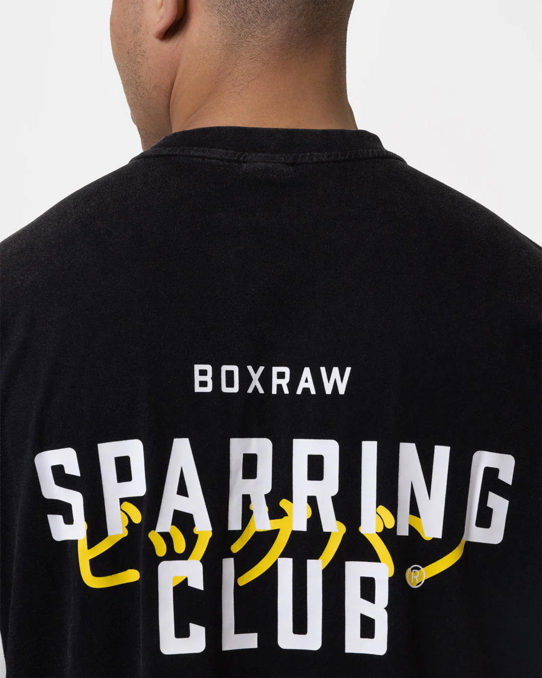 Nakatani x Sparring Club Long Sleeve T-Shirt - Washed Black - Image 11