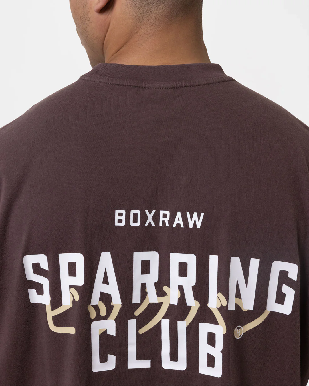 Nakatani x Sparring Club Long Sleeve T-Shirt - Washed Brown - Image 11