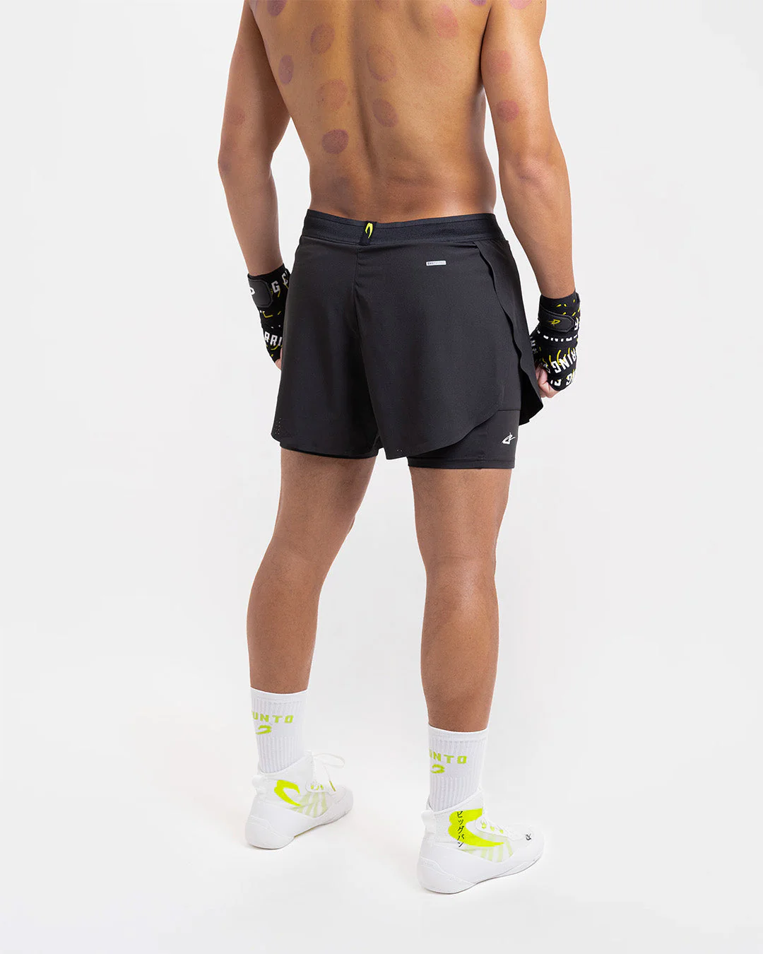 Nakatani x BOXRAW 2-in-1 Shorts - Black - Image 6