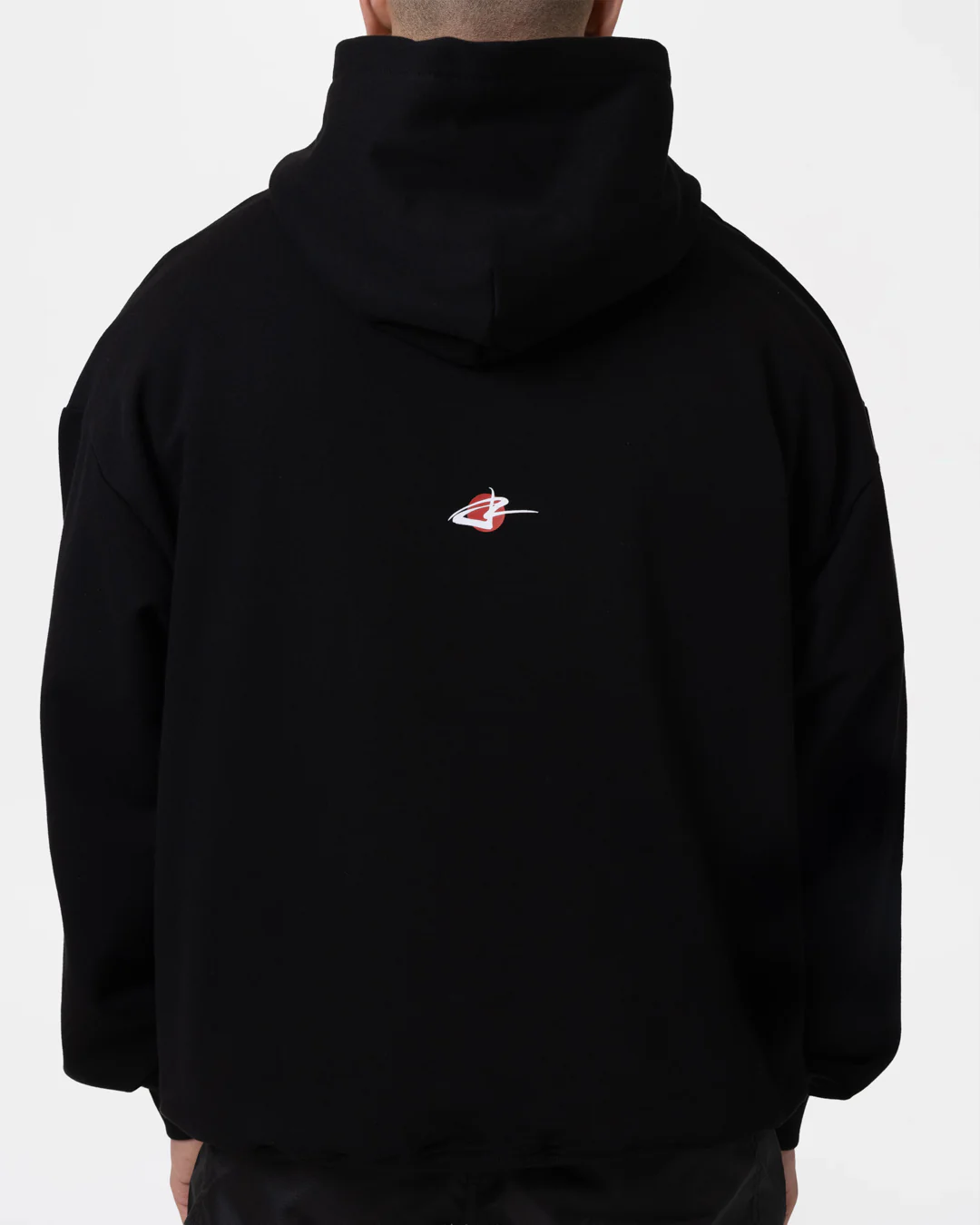 Nakatani x BOXRAW Big Bang Oversized Hoodie - Black - Image 8
