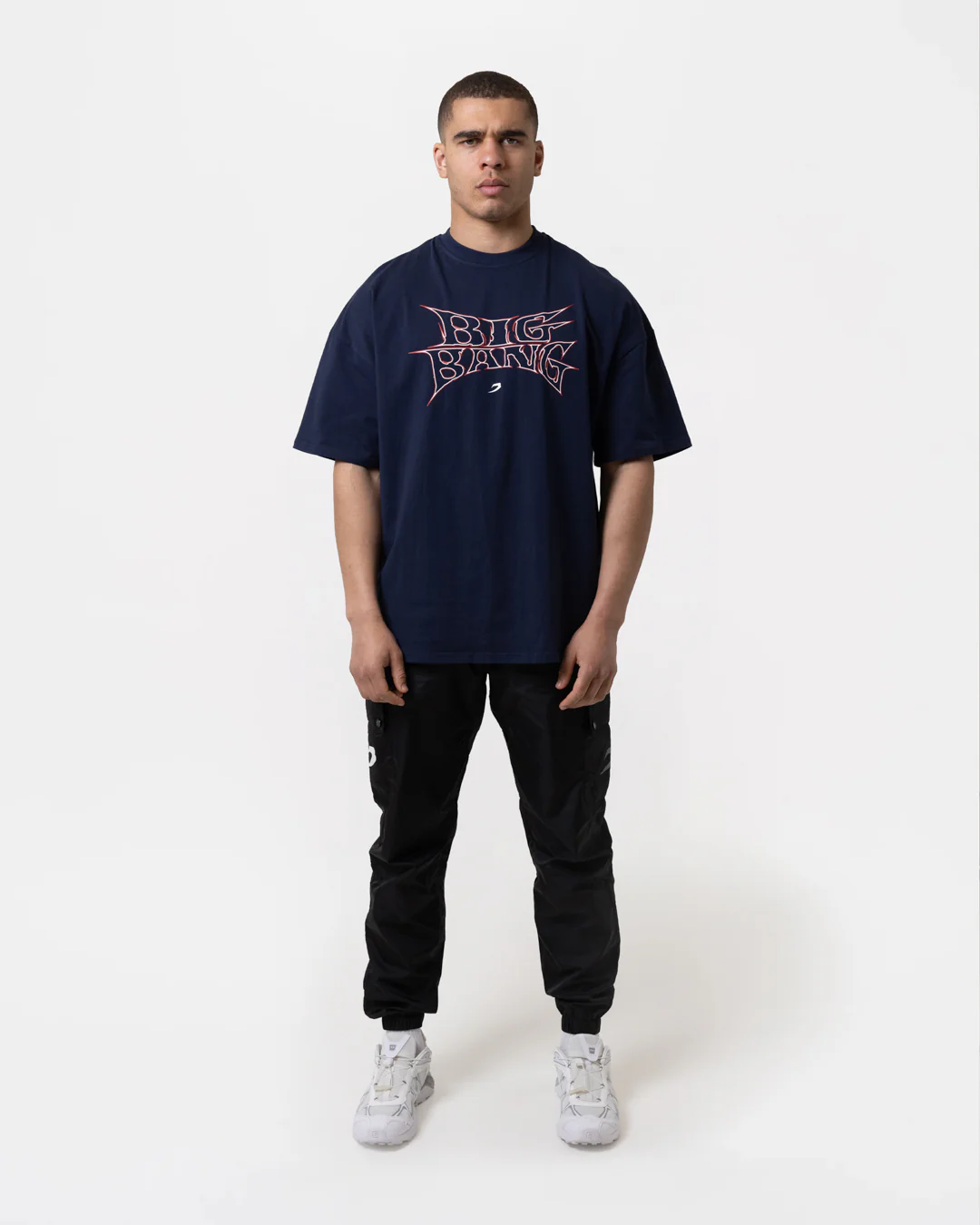 Nakatani x BOXRAW Big Bang Oversized T-Shirt - Navy - Image 2
