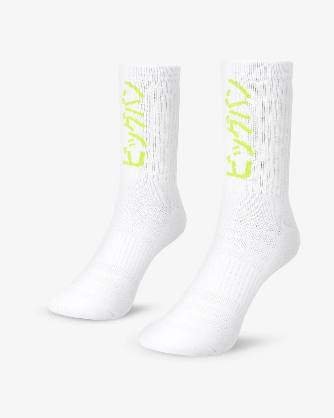 Nakatani x BOXRAW Crew Socks (3 Pairs) - White - Image 2