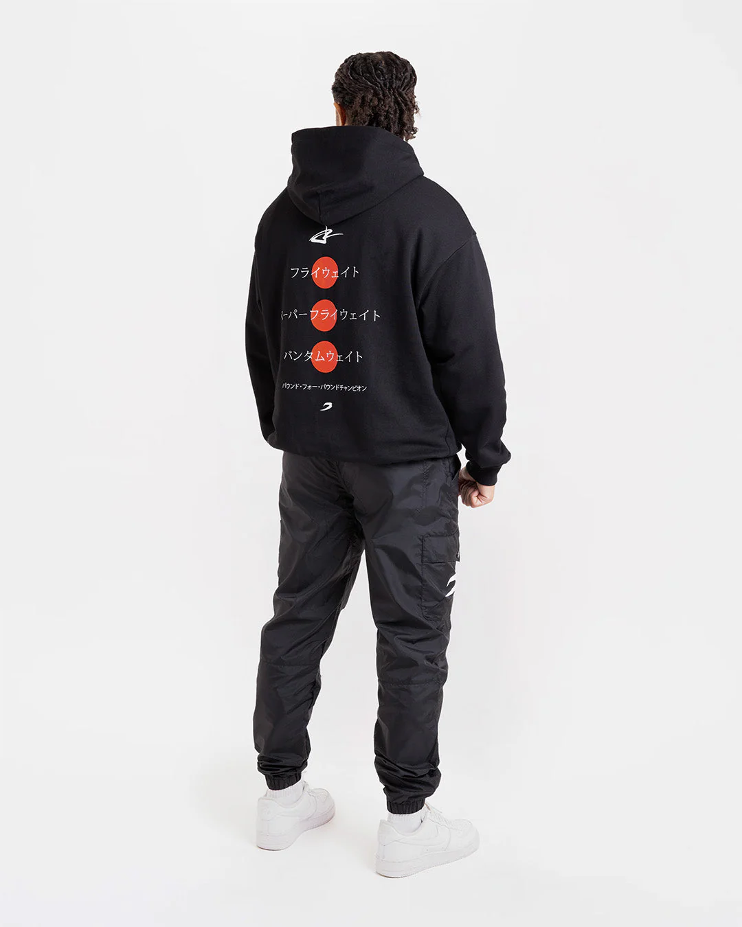 Nakatani x BOXRAW Oversized Hoodie - Black - Image 11