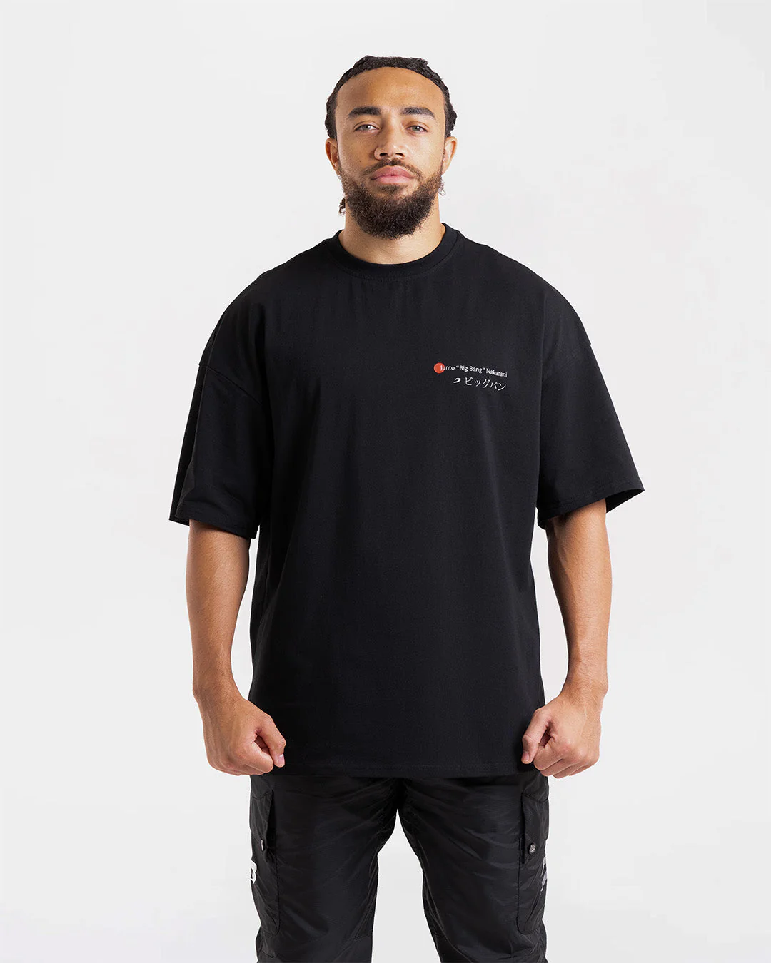 Nakatani x BOXRAW Oversized T-Shirt - Black - Image 4