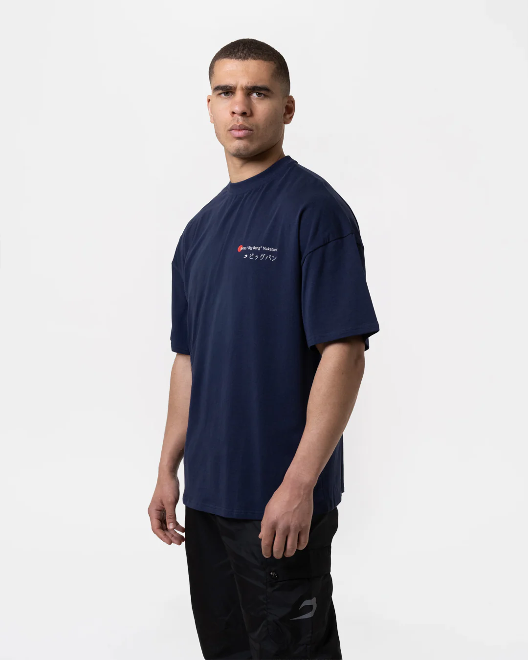 Nakatani x BOXRAW Oversized T-Shirt - Navy - Image 4
