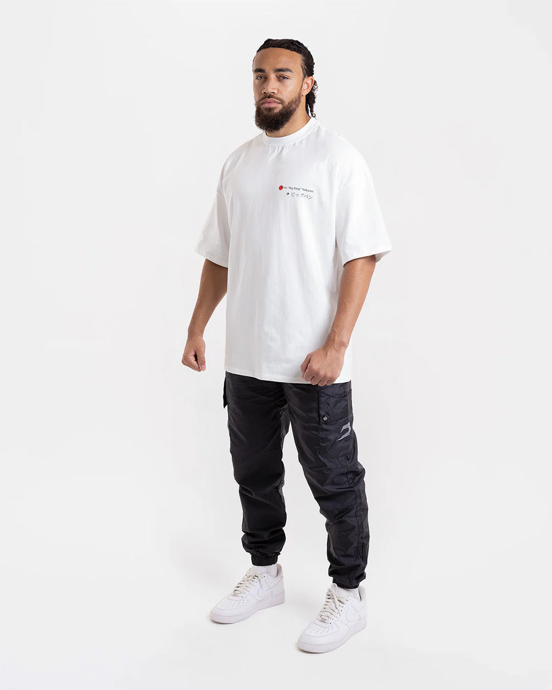Nakatani x BOXRAW Oversized T-Shirt - White - Image 3