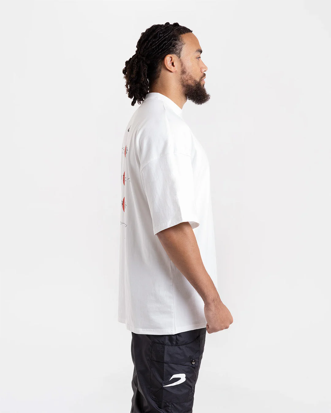 Nakatani x BOXRAW Oversized T-Shirt - White - Image 6