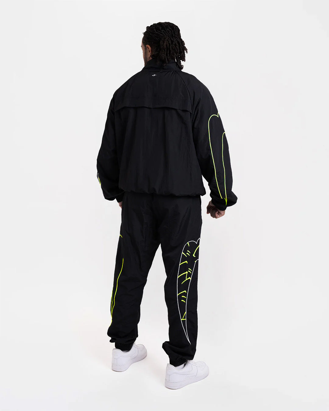 Nakatani x BOXRAW Track Jacket - Black/Yellow - Image 12