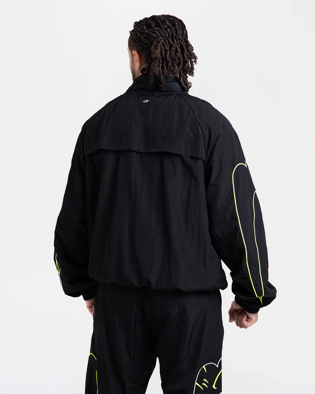 Nakatani x BOXRAW Track Jacket - Black/Yellow - Image 5